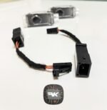 Puddle Light Projector LED Adapter Harness Connector Audi VW 4B0971992 4B0971832
