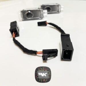 Puddle Light Projector LED Adapter Harness Connector Audi VW 4B0971992 4B0971832