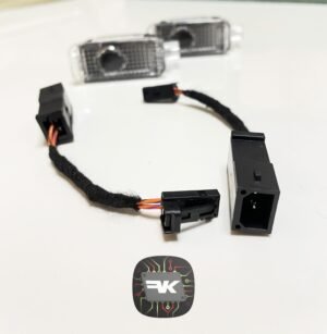 Puddle Light Projector LED Adapter Harness Connector Audi VW 4B0971992 4B0971832