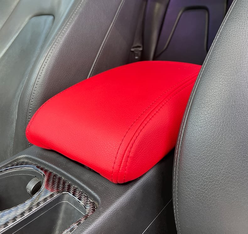 Audi-Arm-Rest-Cover-Red Audi-Arm-Rest-Cover-Red