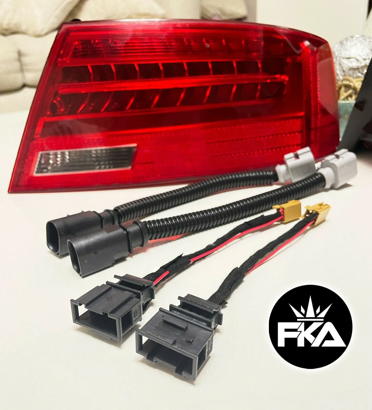 2010 2011 2012 Audi A5 S5 Tail Light Harness Adapter Cables Facelift Rear Lights [North America] - Image 4