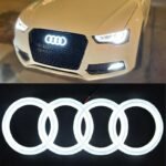 LED Emblem White Light Black Housing for Audi A3 S3 A4 S4 A5 S5 A6 S6