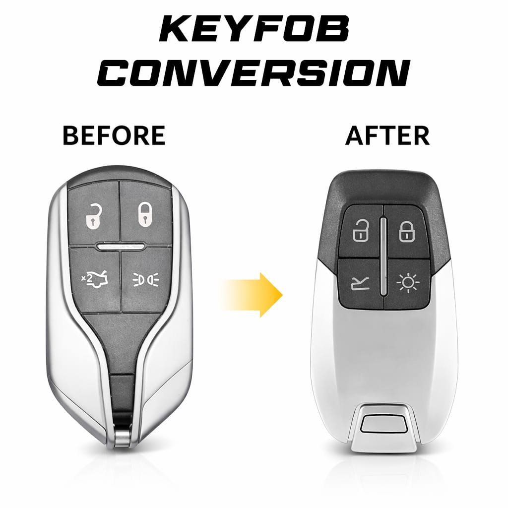 KeyFob Conversion Maserati Rear