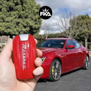 Maserati Key Fob Upgrade Service Premium Red Ferrari-Style Conversion